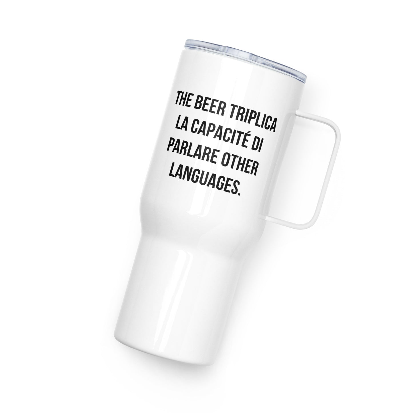 Polyglot Travel Mug