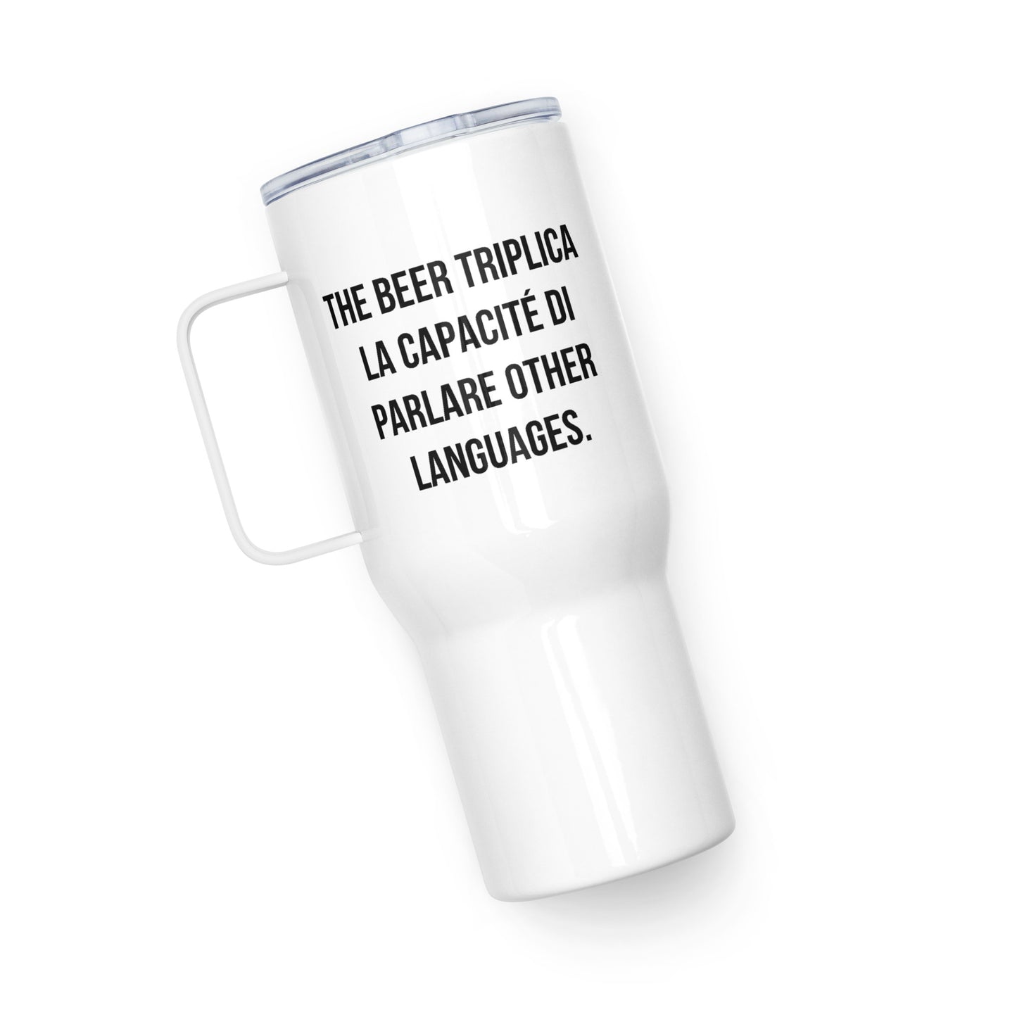 Polyglot Travel Mug